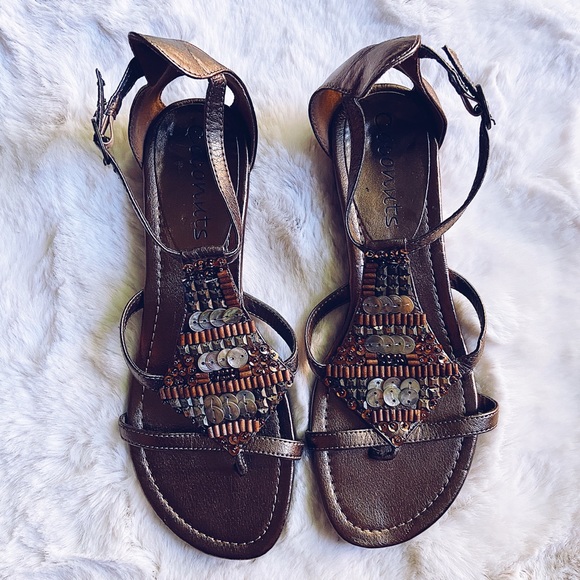 Brown sandals by Coconuts - Picture 3 of 5